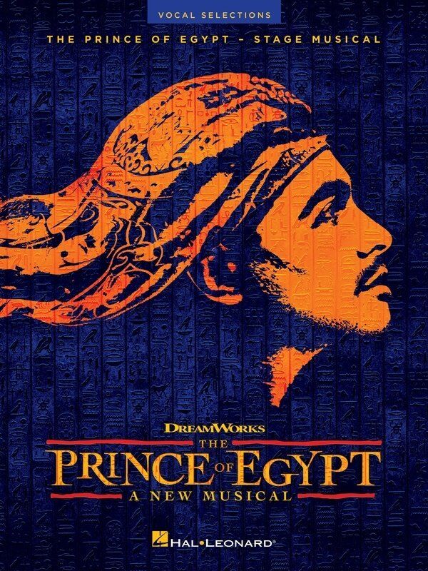 The Prince of Egypt Stage Musical Vocal Selections Songbook for Piano by Hal Leonard