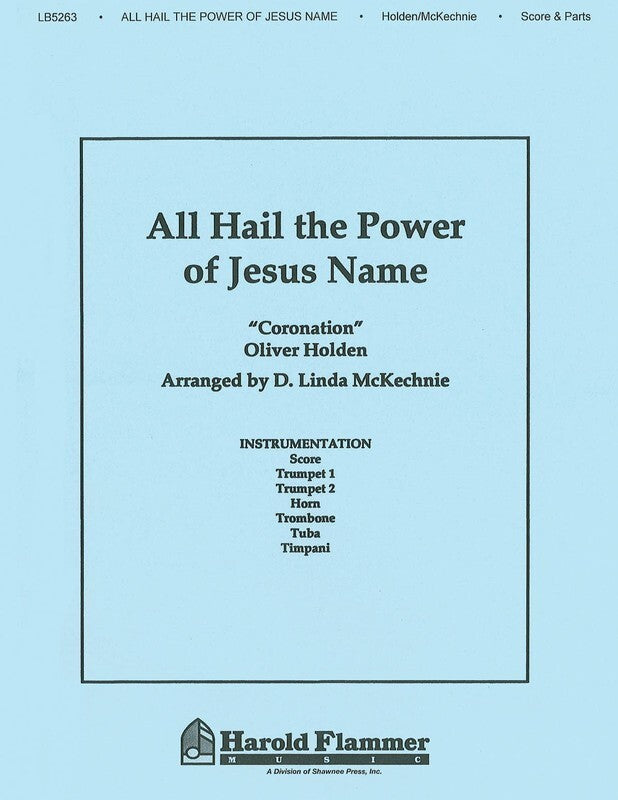 All Hail The Power Of Jesus Name Brass Accomp