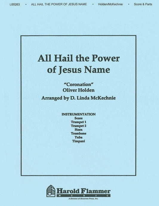 All Hail The Power Of Jesus Name Brass Accomp