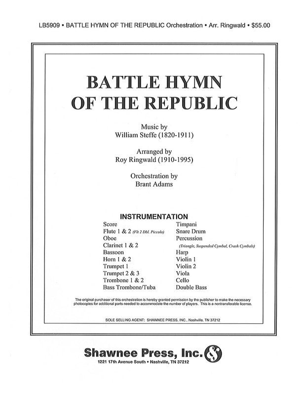 Battle Hymn Of The Republic Orchestra