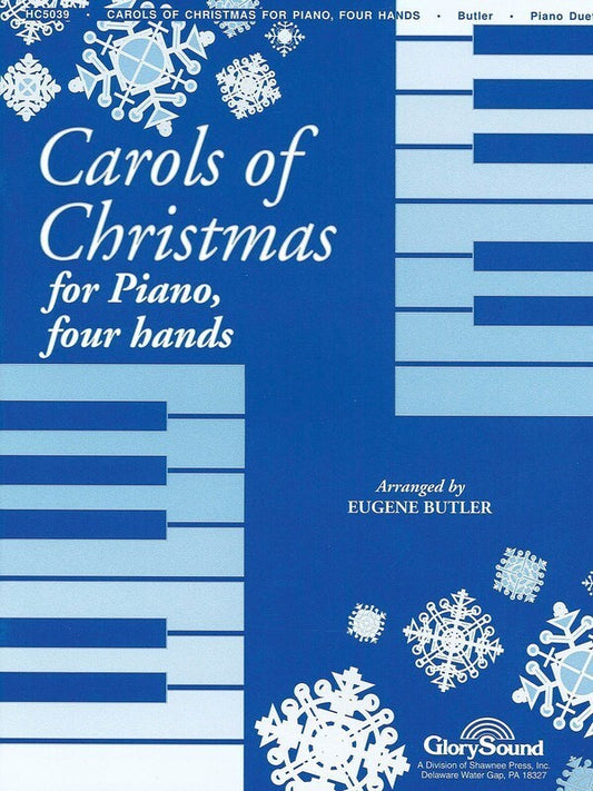 Carols Of Christmas For Piano Four Hands Eugene