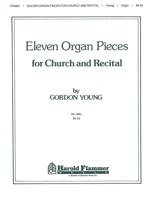 Eleven Organ Pieces For Church And Recital Org C