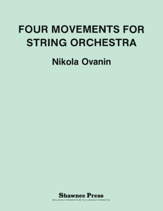 Ovanin - 4 Movements For String Orchestra Sc/Pts (Pod) Score/Parts