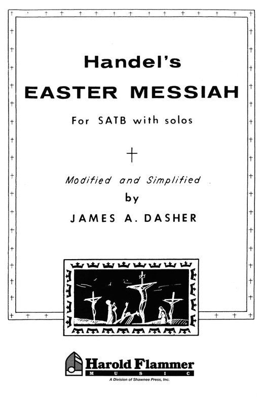 Handels Easter Messiah SATB R3923
