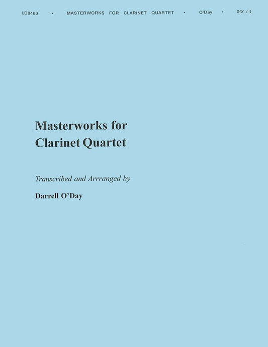 Masterpieces For Quartet 4Tet Cla
