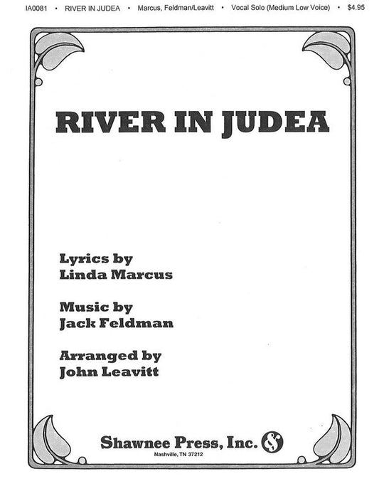 River In Judea Vocal Solo Medium Linda Marcus Ja