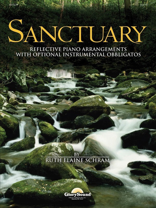 Sanctuary Reflective Piano Arrangements With Opt (Softcover Book)