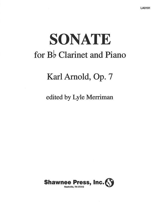Sonate Piano clarinet (Softcover Book)