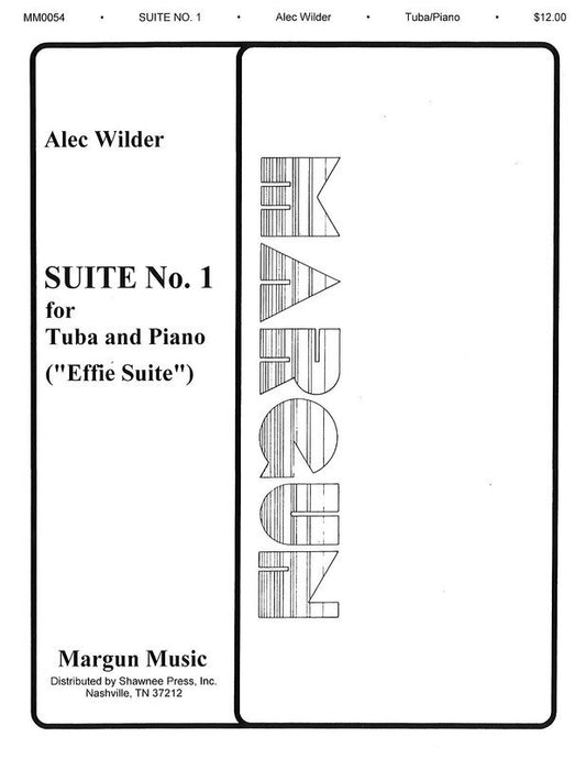 Wilder - Suite No 1 For Tuba/Piano Effie Suite (Margun Music)