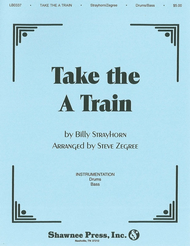 Take The A Train Bass Drums (Book)