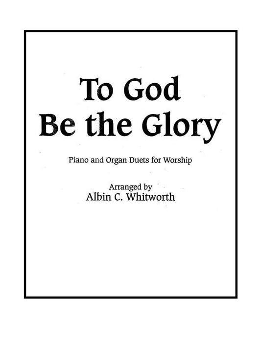 To God Be The Glory Pn Org 2Books