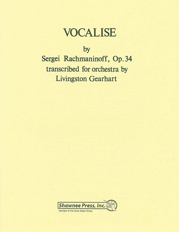 Vocalise Orch 55333