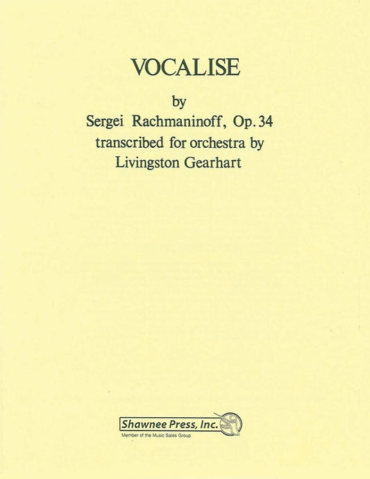 Vocalise Orch 55333