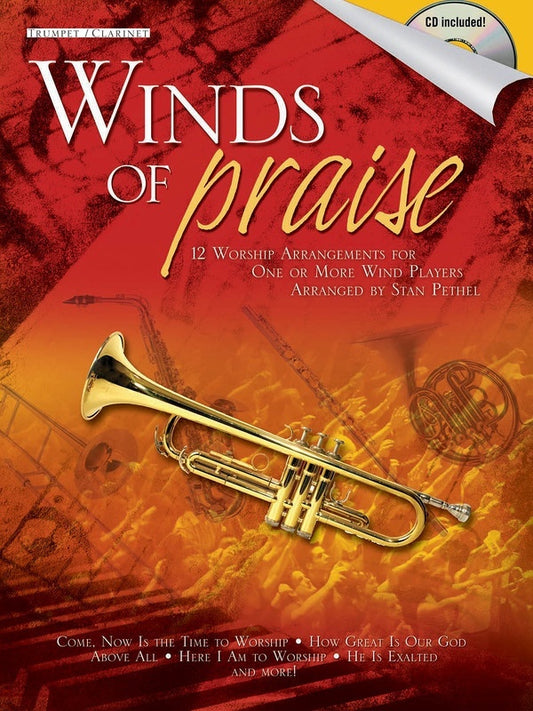 Winds Of Praise For Trumpet Stan Pethel (Softcover Book/CD)