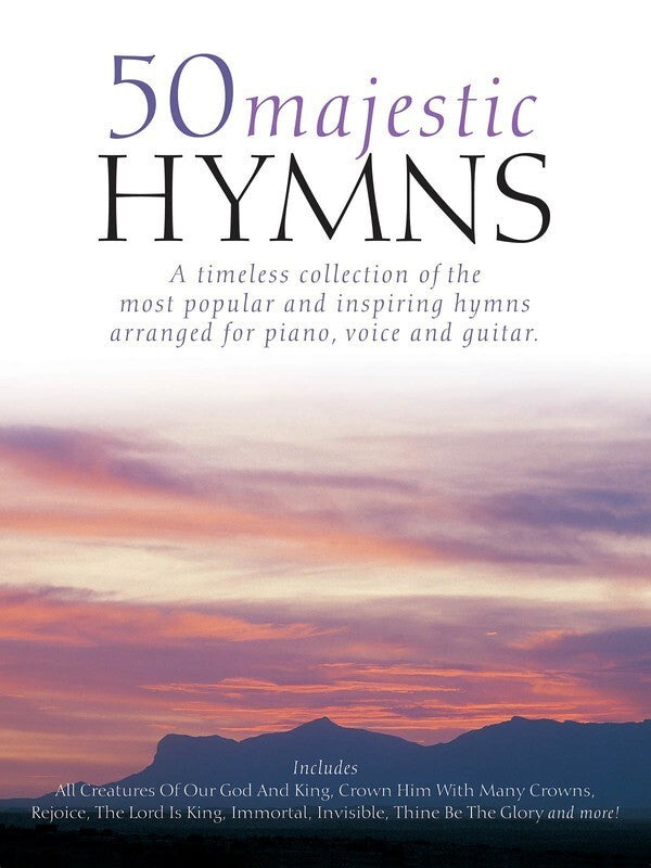 50 Majestic Hymns PVG (Softcover Book)