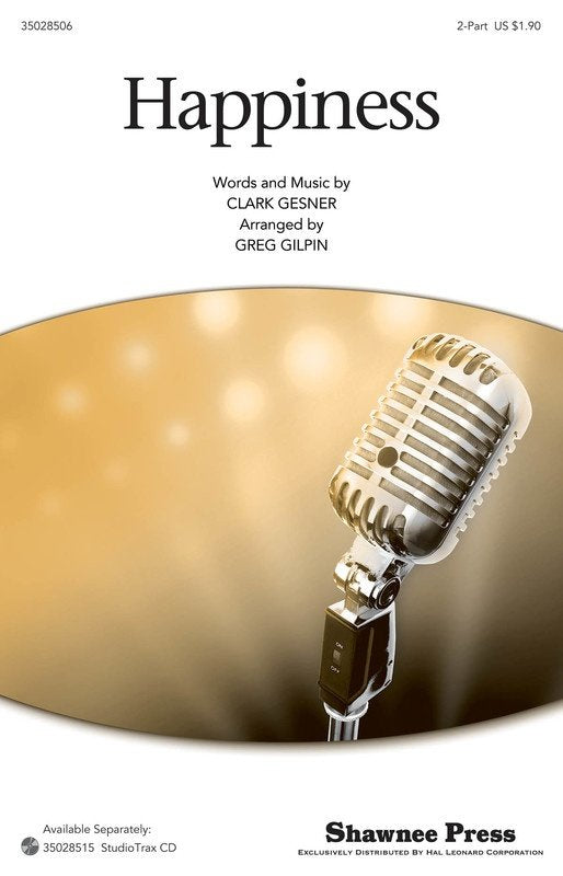 Happiness — 2-Part Choral Score (Shawnee Press)