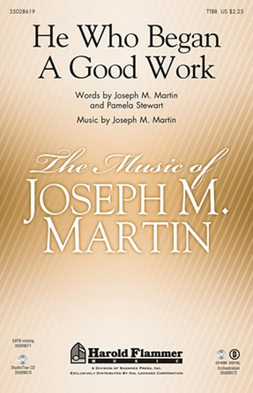 He Who Began A Good Work TTBB