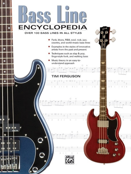 Bass Line Encyclopedia: Comprehensive Guide for Electric Bass Guitar with 100+ Lines Across Multiple Musical Styles