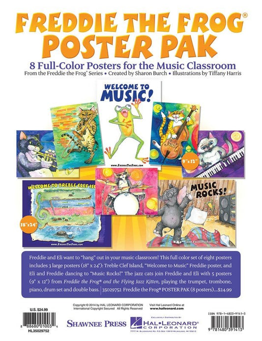 Freddie the Frog Poster Pak — Classroom (Shawnee Press)