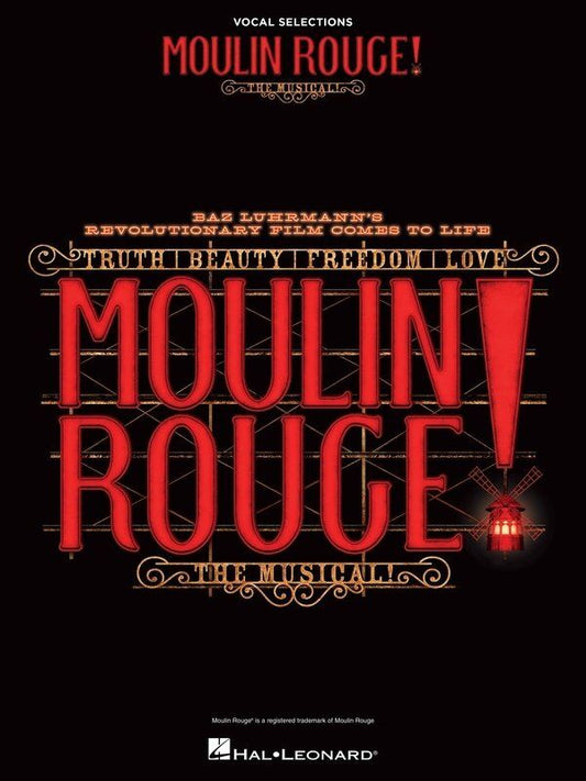 Moulin Rouge! The Musical Vocal Selections Piano Songbook