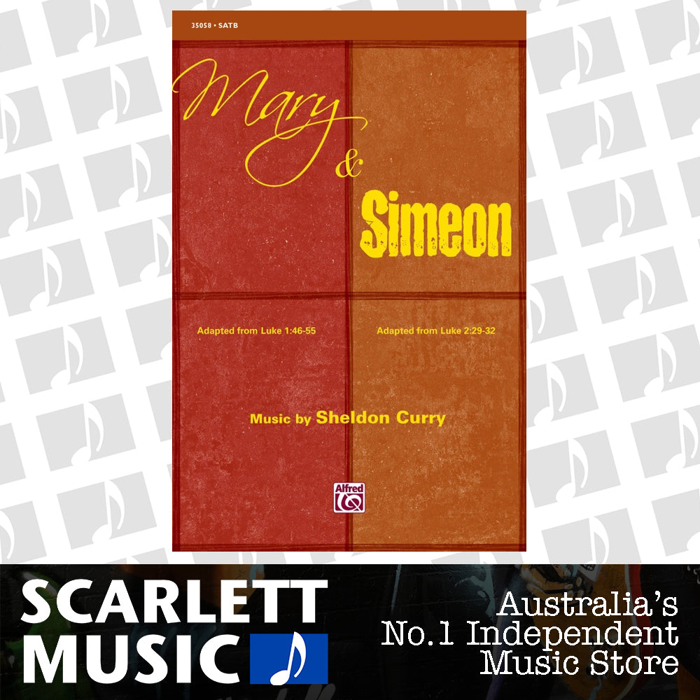 Mary & Simeon SATB — view 2