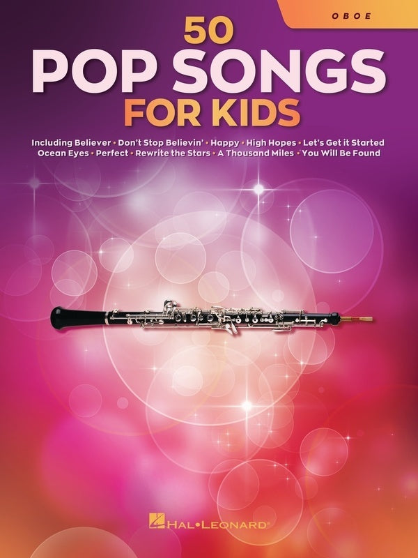 50 Pop Songs For Kids For Oboe