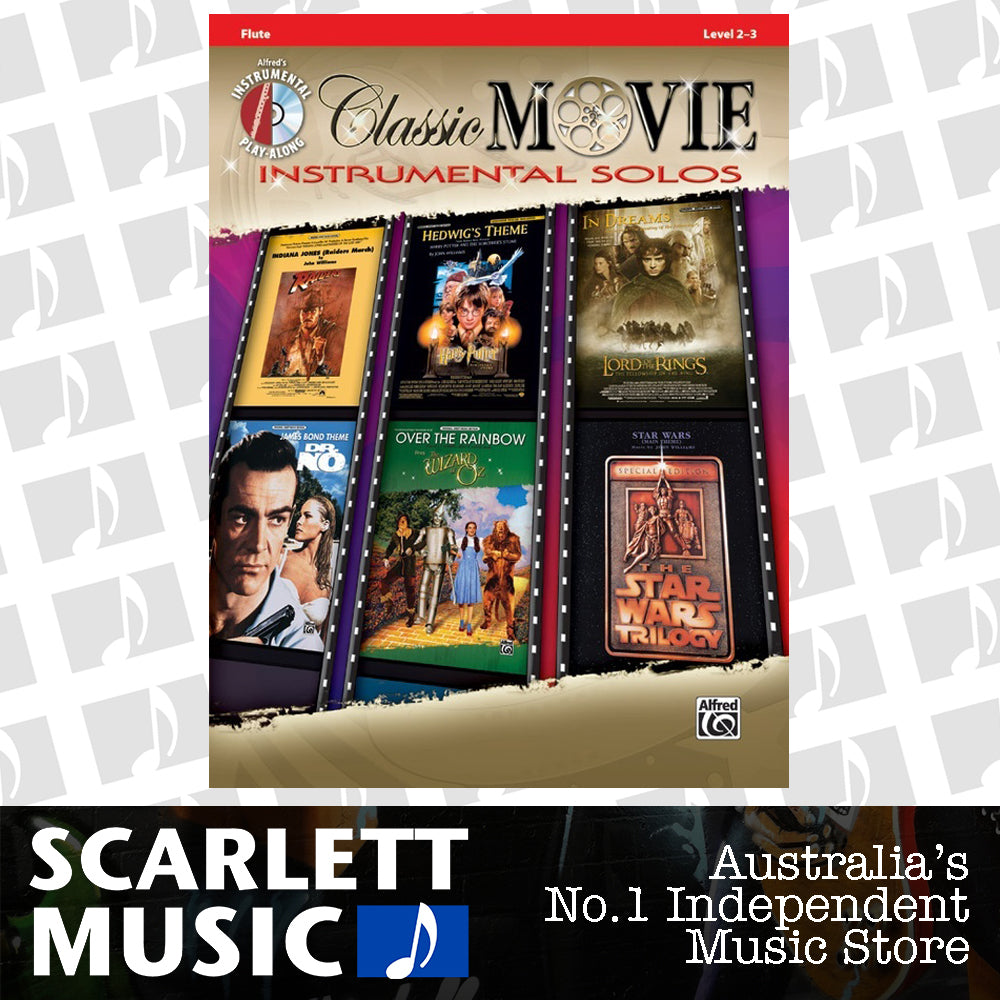 Classic Movie Inst Solos Flute Book/CD — view 2