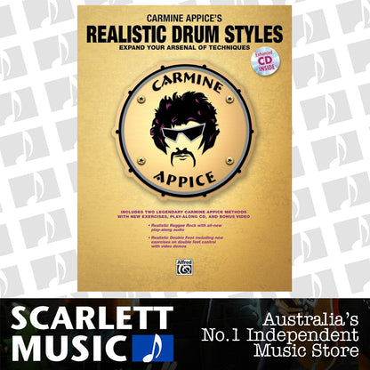 Realistic Drum Styles Book/CD In/Adv — view 2