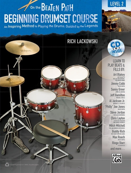 On The Beaten Path Drumset Course 2 Book/CD