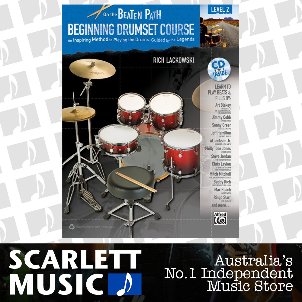 On The Beaten Path Drumset Course 2 Book/CD — view 2