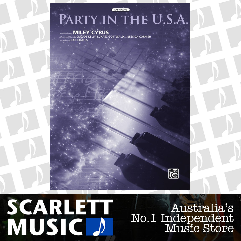Party In The USA Easy Piano — view 2