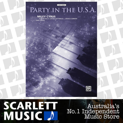 Party In The USA Easy Piano — view 2
