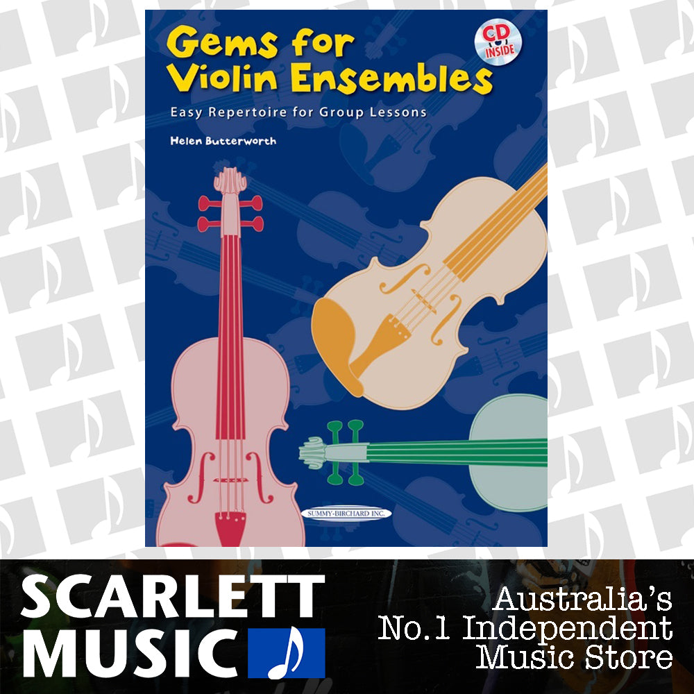 Gems For Violin Ensemble Book/CD — view 2