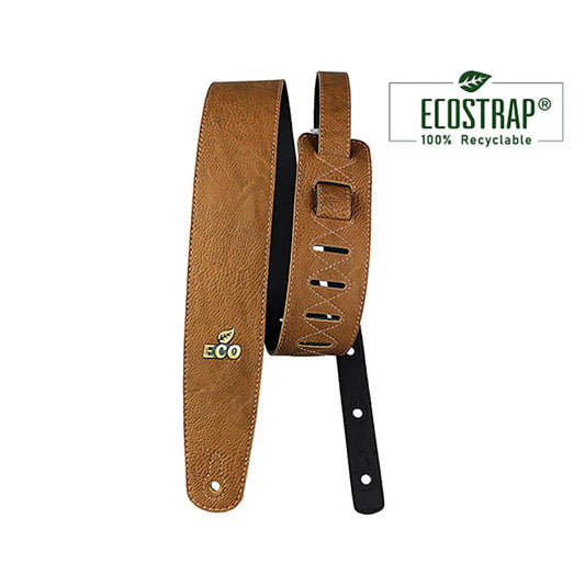 EcoStrap Guitar Strap - 100% Vegan Whiskey ECO-03