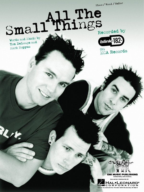 All the Small Things — Piano & Vocal (Hal Leonard)