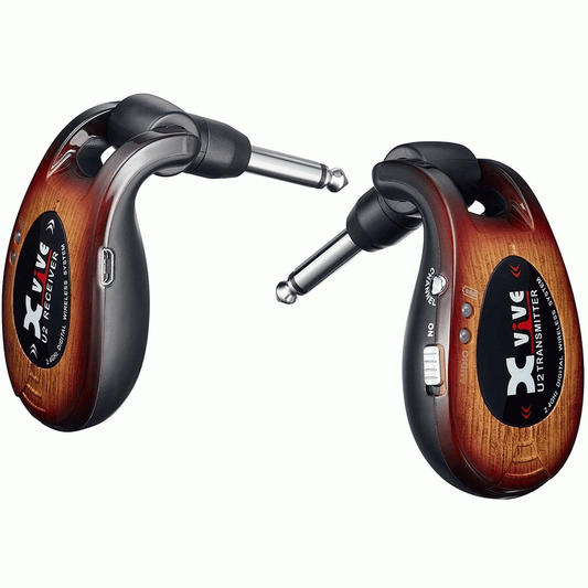 Xvive U2 Wireless Guitar System Sunburst 2.4GHZ