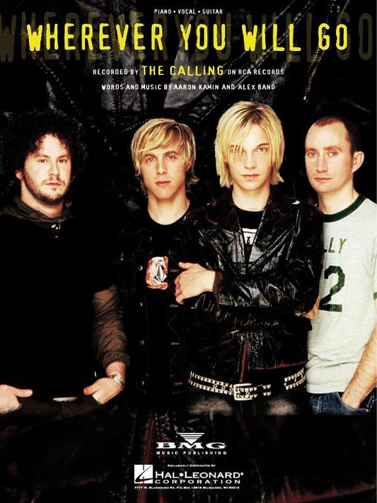 The Calling - Wherever You Will Go PVG Single Sheet