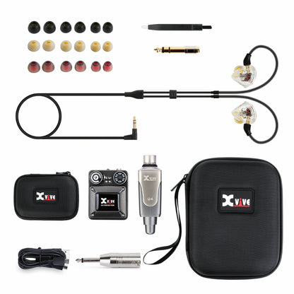 Xvive U4 Wireless In-Ear Monitor System with T9 Monitors — view 2