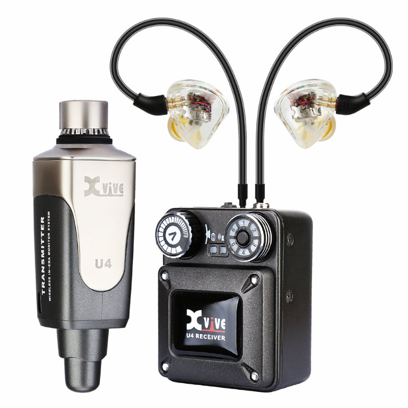 Xvive U4 Wireless In-Ear Monitor System with T9 Monitors — view 5