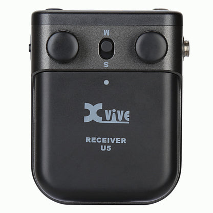 Xvive U5 Wireless Audio for Video System with Dual Transmitters and Lavalier Mic — view 3