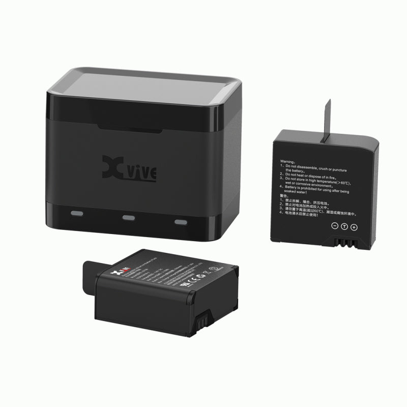 Xvive U5C 3-Piece Battery Charging Kit for U5 Wireless System
