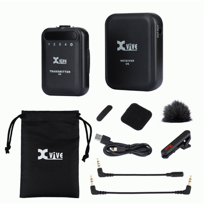 Xvive U6 Compact Wireless Microphone System - 1 Transmitter 1 Receiver — view 3