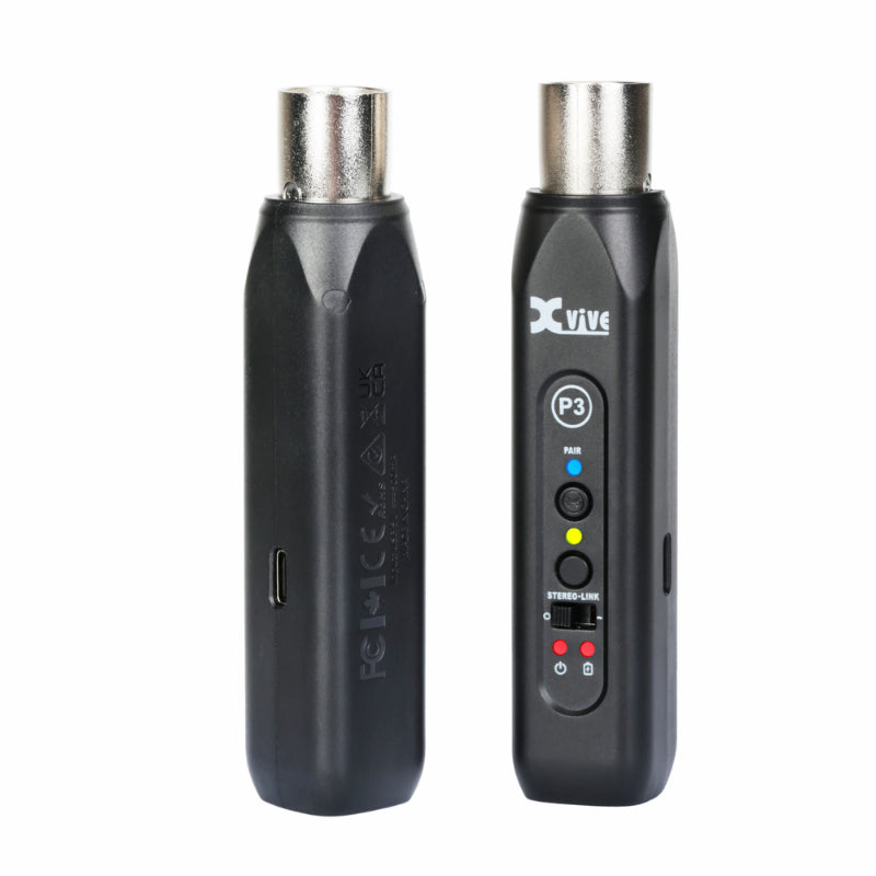 XVIVE P3D Dual Bluetooth XLR Audio Receiver for Mixer and PA Speaker — view 2