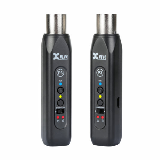 XVIVE P3D Dual Bluetooth XLR Audio Receiver for Mixer or PA Speaker