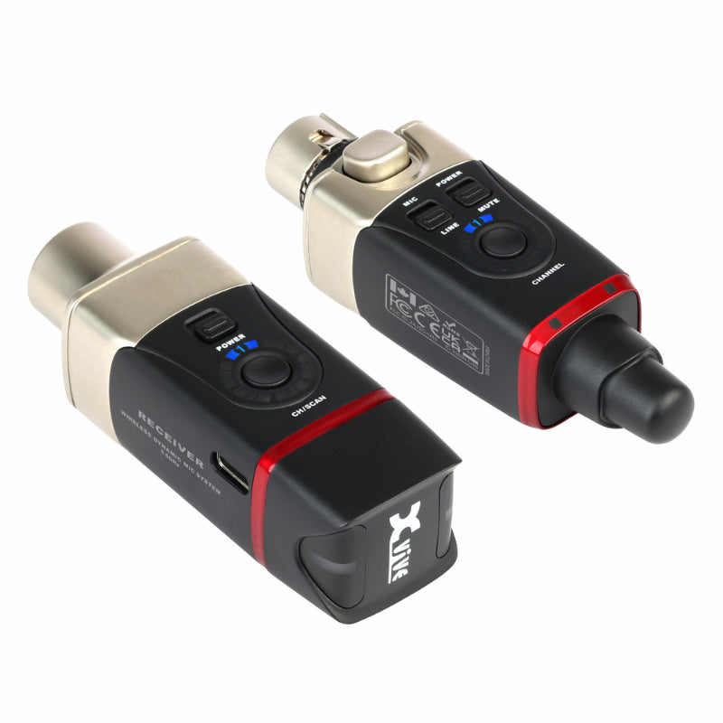 XVIVE U35 Wireless Microphone System 5.8GHz Audio Quality Compact Design — view 3