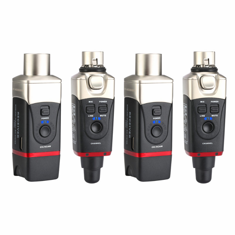 XVIVE U35D Dual Mic Speaker Wireless System 5.8GHz for Stereo Connections