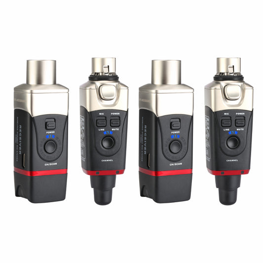 XVIVE U35D Dual Mic Speaker Wireless System 5.8GHz for Stereo Connections
