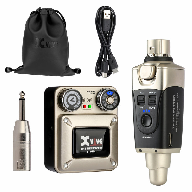 XVIVE U45 In-Ear Monitor Wireless System 5.8GHz — view 5
