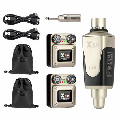 XVIVE U45R2 In-Ear Monitor System 5.8GHz with T9 Monitors — view 2