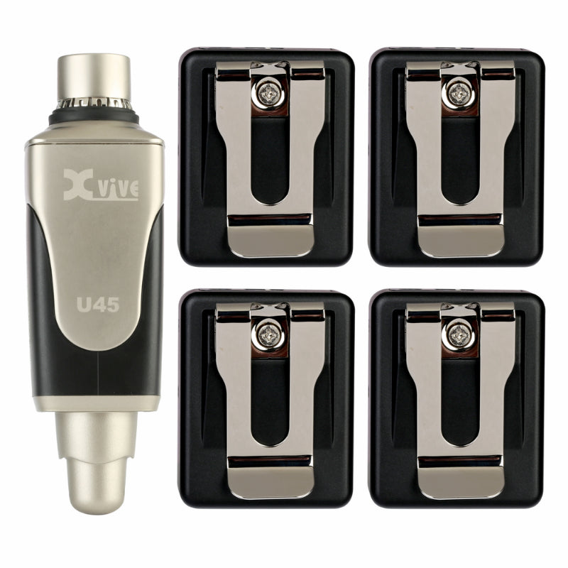 XVIVE U45R4 Wireless In-Ear Monitor System 5.8GHz with 2 Receivers — view 2